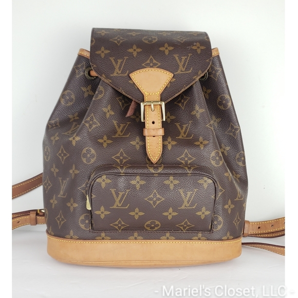 Authentic Louis Vuitton Montsouris MM #2951M